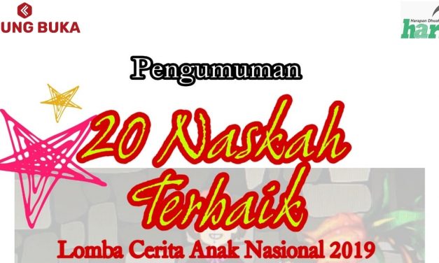 20 Naskah Terbaik Lomba Cerita Anak akan Dibukukan