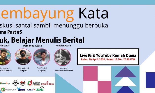 Akibat Covid-19, Program World Book Day Beralih ke Platform Digital