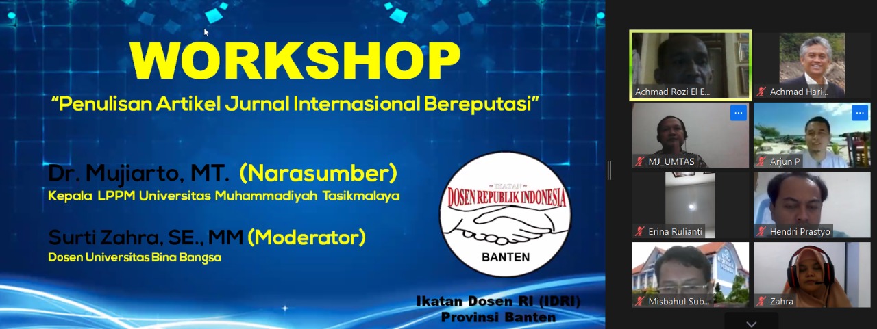 Puluhan Dosen Belajar Menulis Artikel