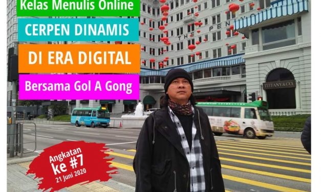 Gol A Gong Membuka Kelas Menulis Online
