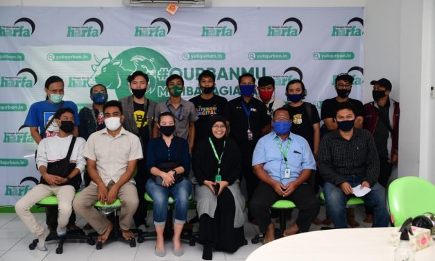 Launching Yukqurban.in Laz Harfa Ajak Berkurban dari Rumah