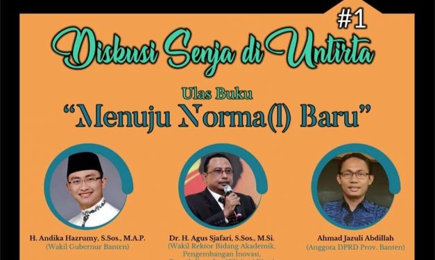 Untirta Gelar Bedah Buku “Menuju Norma(l) Baru”