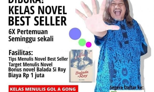 Kelas Menulis Gol A Gong: Pentingnya “Showing” Bukan “Telling”