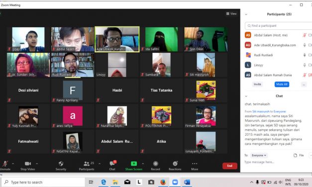 Rumah Dunia dan Kemendikbud Gelar Pelatihan Literasi Digital