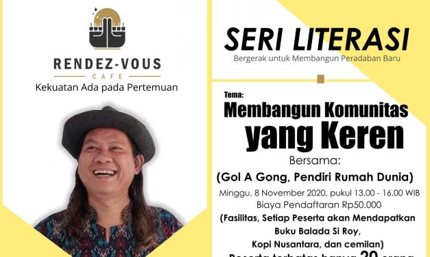 Bicara Literasi Bersama Gol A Gong