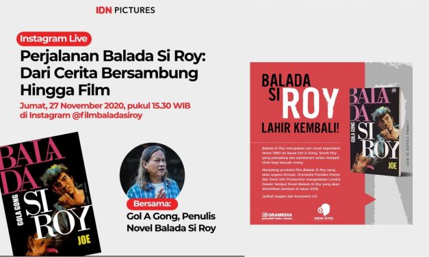 Setelah 32 Tahun, Akhirnya Novel Balada Si Roy Bakal Difilmkan