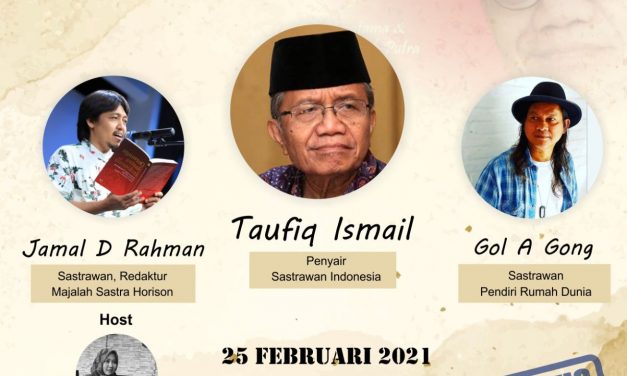 Ngobrolin Puisi Bersama 3 Sastrawan: Taufiq Ismail, Jamal D Rahman, dan Gol A Gong