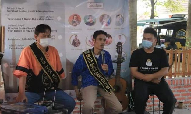 Duta Baca Banten dan Duta Baca Indonesia Informal Meeting Bersama Pegiat Literasi Banten