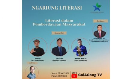 Ngariung Literasi di Desa Adat Warung Banten