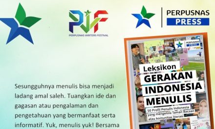 Dukung Gerakan Indonesia Menulis, Perpusnas Press Siap Bantu Duta Baca Indonesia
