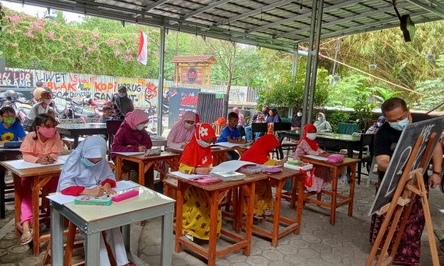 Ramai Peminat! Sanggar Kartunis Serang Sukses Gelar Kelas Menggambar