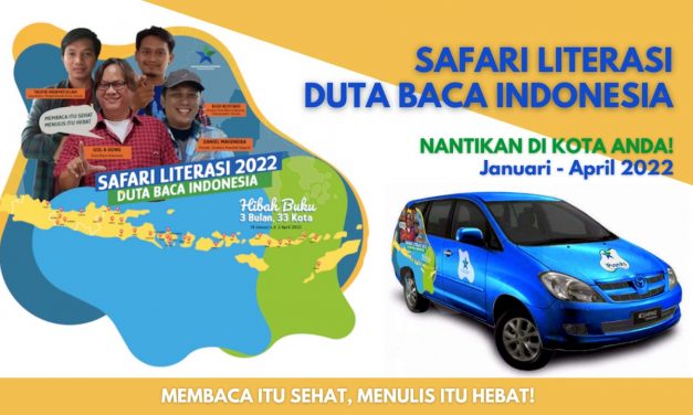 Safari Literasi Duta Baca Indonesia Kunjungi 33 Kota di Indonesia