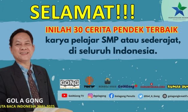 Selamat! Inilah 30 Penulis Muda yang Sebuku Bareng Duta Baca Indonesia