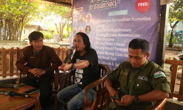 Bincang Relawan Pasca Bencana, Lulu Jamaludin: Banyak Posko Bodong!