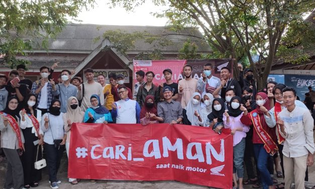 Honda Banten Ajak Mudik Aman dengan Sadar Safety Riding