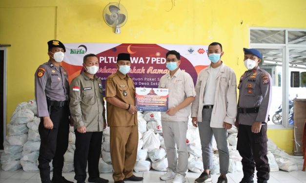 PT SGPJB Bekerjasama dengan LAZ Harfa Bagikan 2000 Paket Sembako