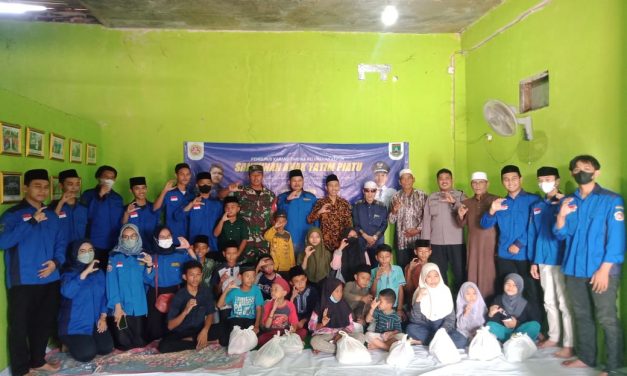 Muliakan Ramadhan, Karang Taruna Kepuh Gelar Santunan