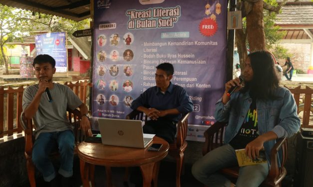 Persembunyian Terakhir Ilyas Hussein Dibedah di Nyenyore Rumah Dunia