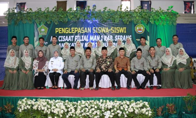 MA Cisaat Filial MAN 1 Kab. Serang Gelar Penglepasan Siswa/i Angkatan Ke-7