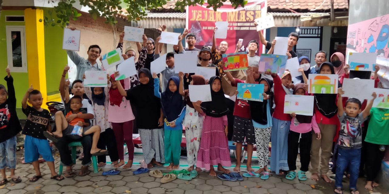 Komunitas Literasi Damar26 dan Banten Art Community Gelar Kelas Menggambar