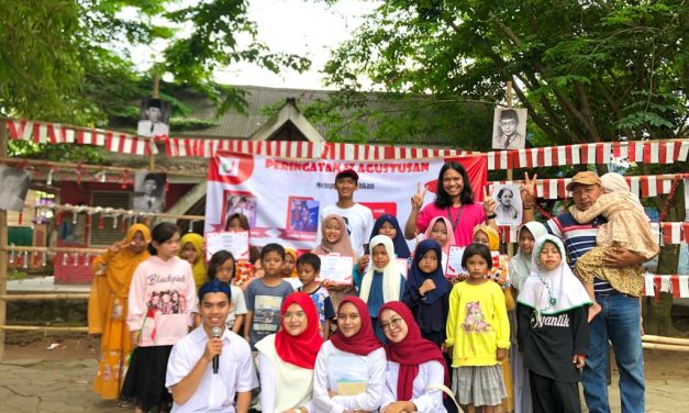 Peringati HUT RI ke-77, Rumah Dunia & Pemuda Ciloang Gelar Lomba
