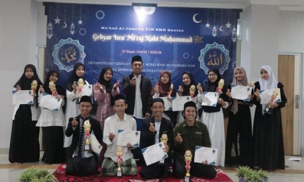 Ma’had Al Jami’ah UIN Sultan Maulana Hasanuddin Banten Gelar Acara Gebyar Isra’ Mi’raj Nabi Muhammad SAW