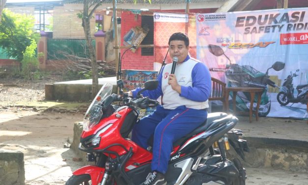 Honda Banten Edukasi Siswa SMA di Nyenyore Rumah Dunia