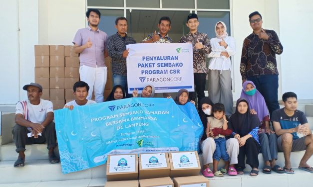 Paragon Corp Salurkan Dana CSR melalui Dompet Dhuafa Lampung