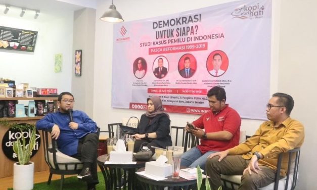 Gandeng Praktisi dan Akademisi, INSS Gelar Kajian Perkembangan Demokrasi di Indonesia Studi Kasus Pemilu Pasca Reformasi 1999-2019