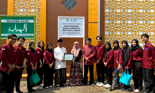 Peresmian Perpustakaan Mini Maktaba Al-Qarawiyyin di Masjid Jami’ Al-Hidayah