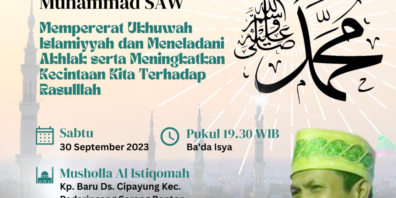 Peringati Maulid Nabi Muhammad SAW Gerakan Masyarakat Kp. Baru Gelar Ceramah Agama