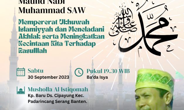 Peringati Maulid Nabi Muhammad SAW Gerakan Masyarakat Kp. Baru Gelar Ceramah Agama