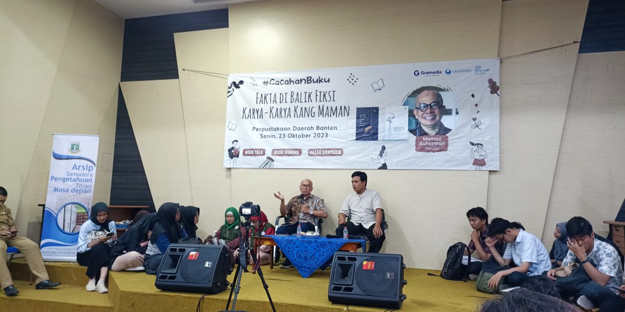 Kang Maman: Sebagai Penulis, Saya Terjebak di Antara Pajak dan Bajak