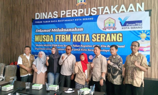 Wawan Gunawan Terpilih Menjadi Ketua FTBM Kota Serang Periode 2024-2029, Berikut Visi Misinya!