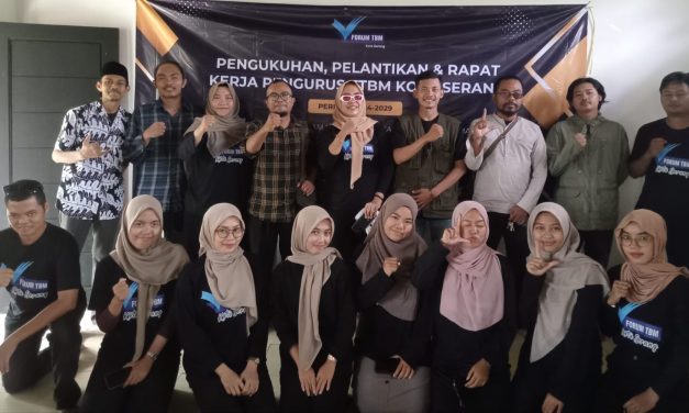 Pengurus FTBM Kota Serang Menggelar Pengukuhan, Pelantikan dan Rapat Kerja