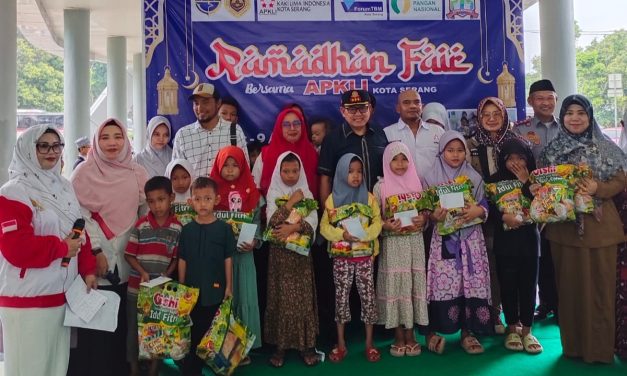 Asosiasi Pedagang Kaki Lima Indonesia (APKLI) Kota Serang Gelar Ramadan Fair di Terminal Pakupatan