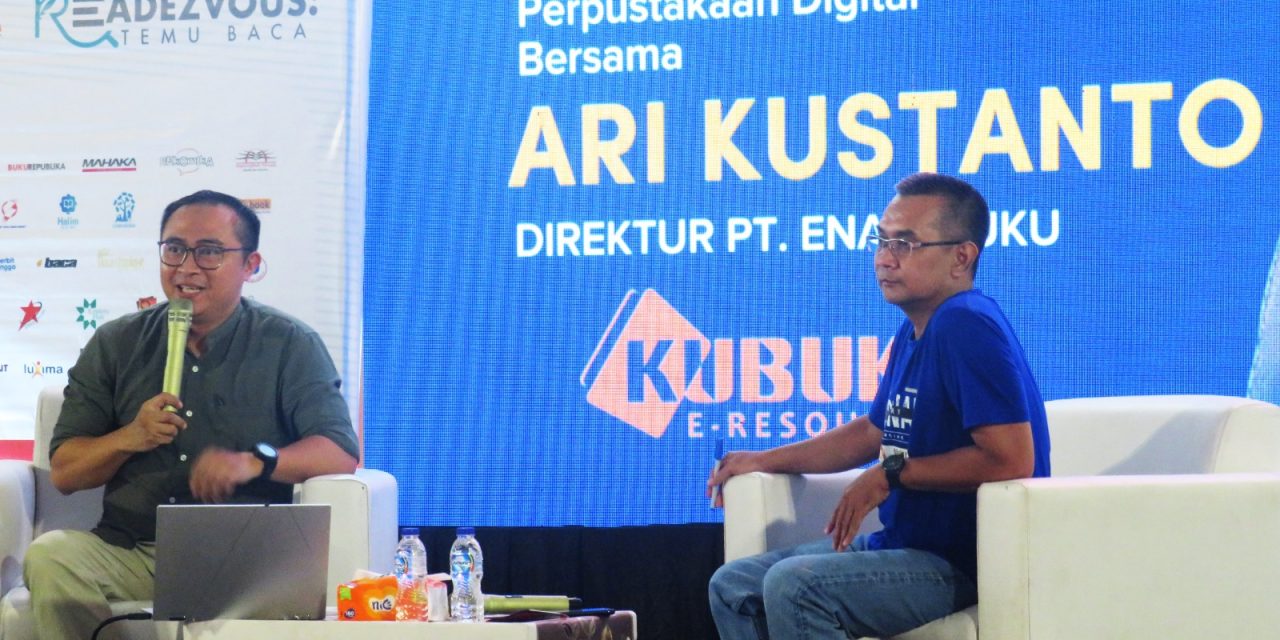 Kubuku Gratiskan E-Book Sampai Tiga Juta Rupiah untuk Satu Perpustakaan di Banten Selama Kegiatan Harbukfes