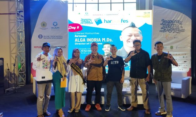 Hari Ke-3 Harbukfes, FTBM Kota Serang dan ITB Press Bahas Literasi Komunitas
