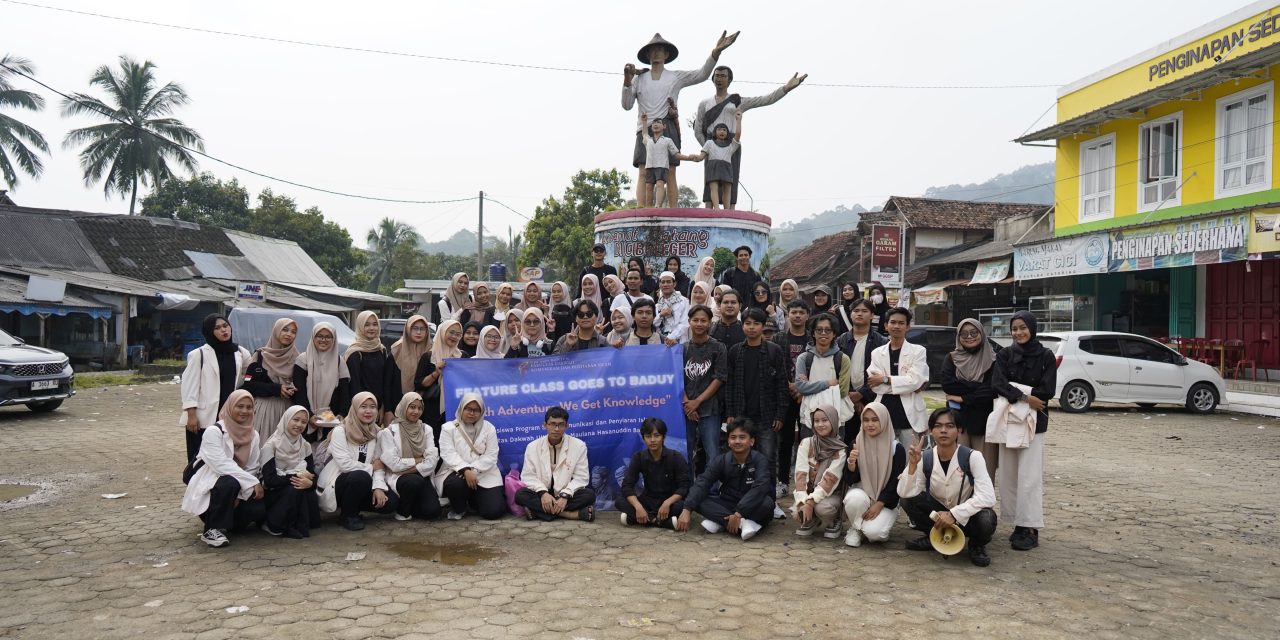 Puluhan Mahasiswa KPI UIN SMH Banten Observasi ke Baduy untuk Belajar Feature