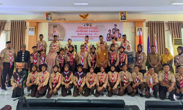 Camat Purwakarta Berangkatkan 7 Pramuka Penggalang Terbaik Ikuti Jambore Daerah Banten