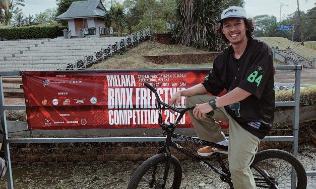 Heru Anwari Juara di Melaka BMX Freestyle Competition 2025