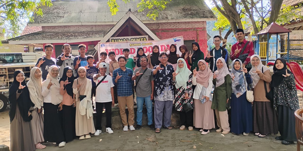 Rayakan Hari Buku Sedunia, Pegiat Literasi Sadarkan Pentingnya Budaya Baca Tulis di Banten
