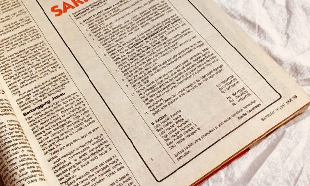 Kolom Kabut #Silamsastra: Mengarang dan Uang