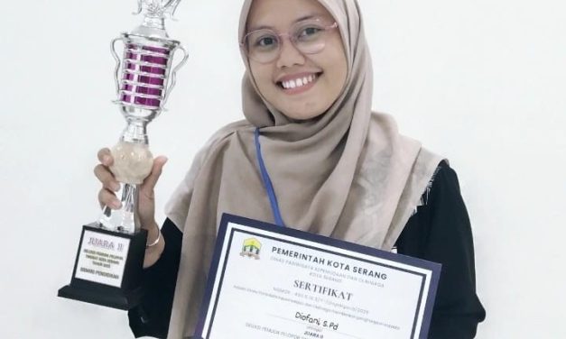 Diofani Raih Juara 2 Bidang Pendidikan Pemuda Pelopor Kota Serang 2025, Ikuti Pembinaan
