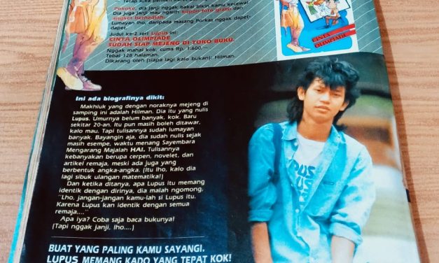 Kolom Kabut #Silamsastra: Buku Itu Seru!