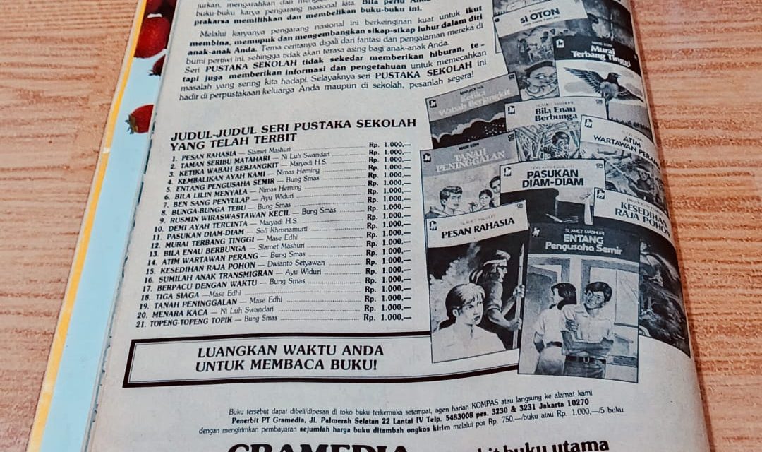 Kolom Kabut #Silamsastra: Selera Sekolah
