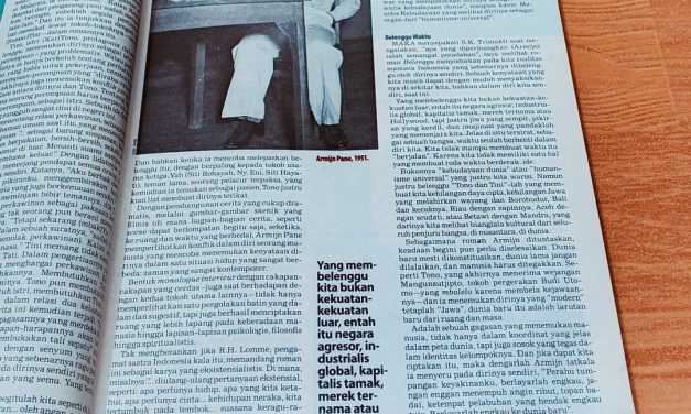 Kolom Kabut #Silamsastra: Belenggu (Membentuk) Indonesia