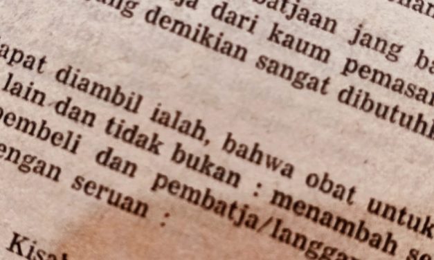 Kolom Kabut #Silamsastra:  Rugi!