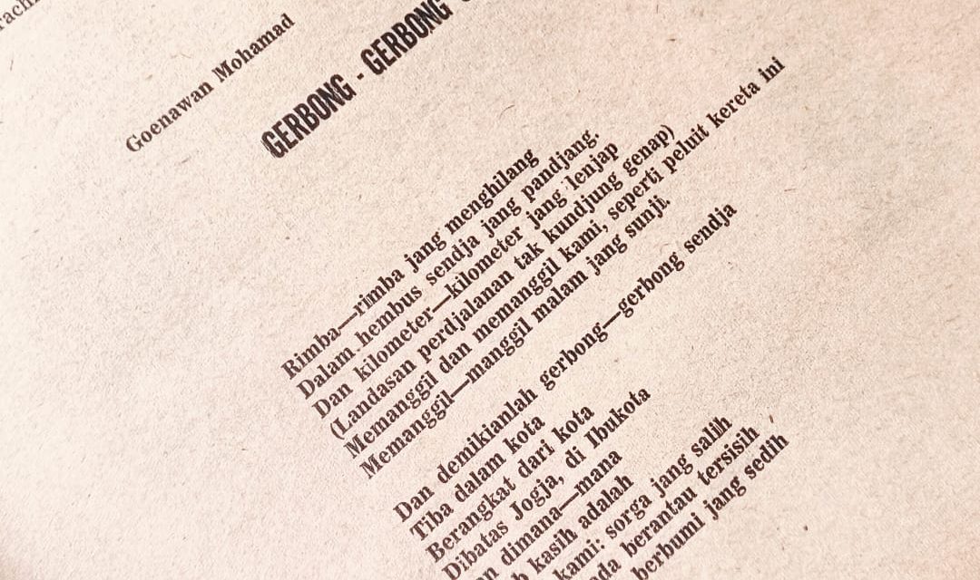 Kolom Kabut #Silamsastra: Tidak Cuma di Gerbong