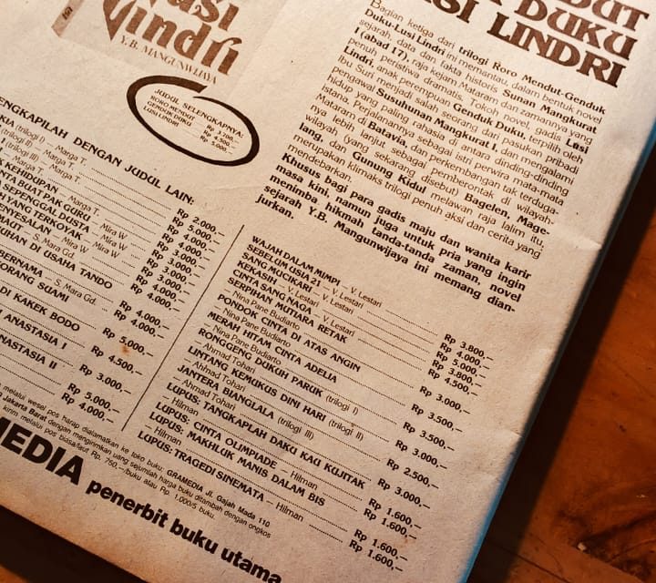 Kolom Kabut #Silamsastra: Tidak Ditentukan Iklan
